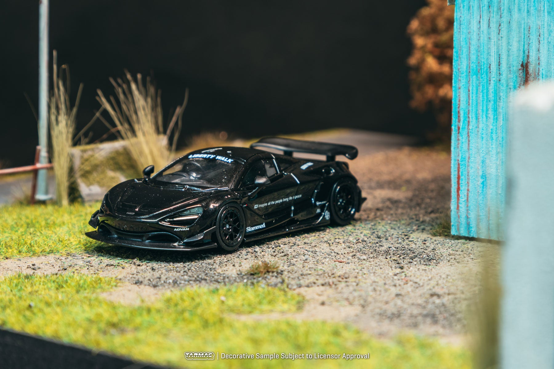 Preorder] Tarmac Works 1:64 LB-WORKS McLaren 720S Black T64-106-BK