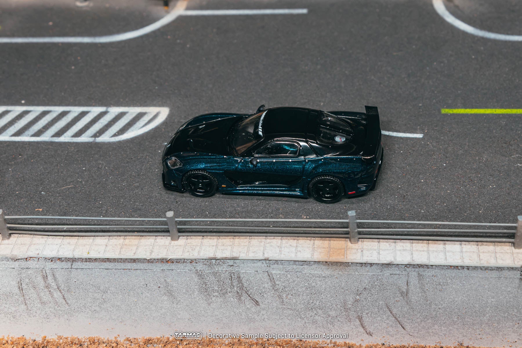 Preorder] Tarmac Works 1:64 Mazda RX-7 VeilSide Fortune7 Dark Blue
