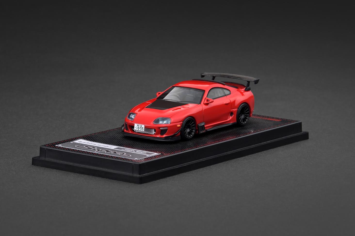 ignition model トヨタ　スープラ　フィギュア付き Preorder] Ignition Model 1:64 Toyota Supra (JZA80) RZ Red