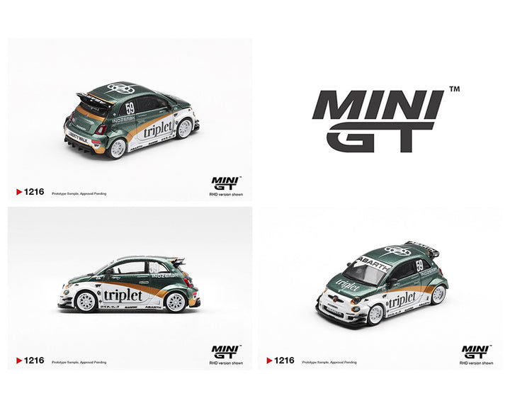 [Preorder] Mini GT 1:64 Abarth 595 LB-WORKS Tyson Yoshi Edition MGT01216-R