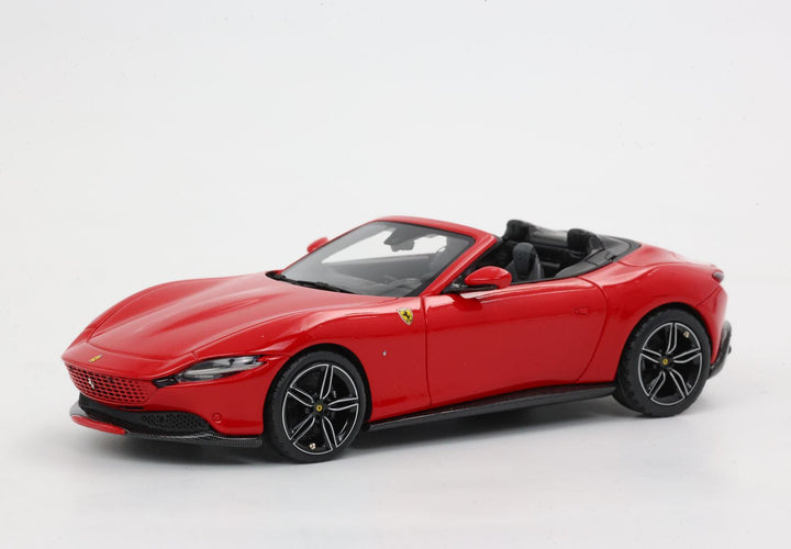 BBR Model 1:43 Ferrari Roma Spider cerchi neri Rosso Corsa 322 BBRC282B1