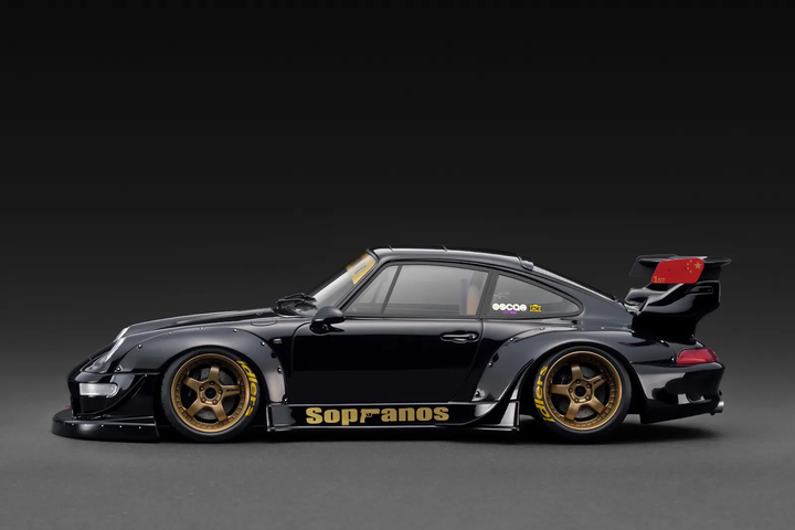 [Preorder] Ignition Model 1:18 Porsche RWB 993 Black IG4037