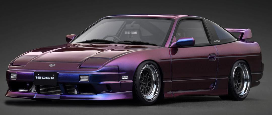 Ignition Model 1:18 Nissan 180SX TYPE X (RPS13)  Purple Metallic IG3762