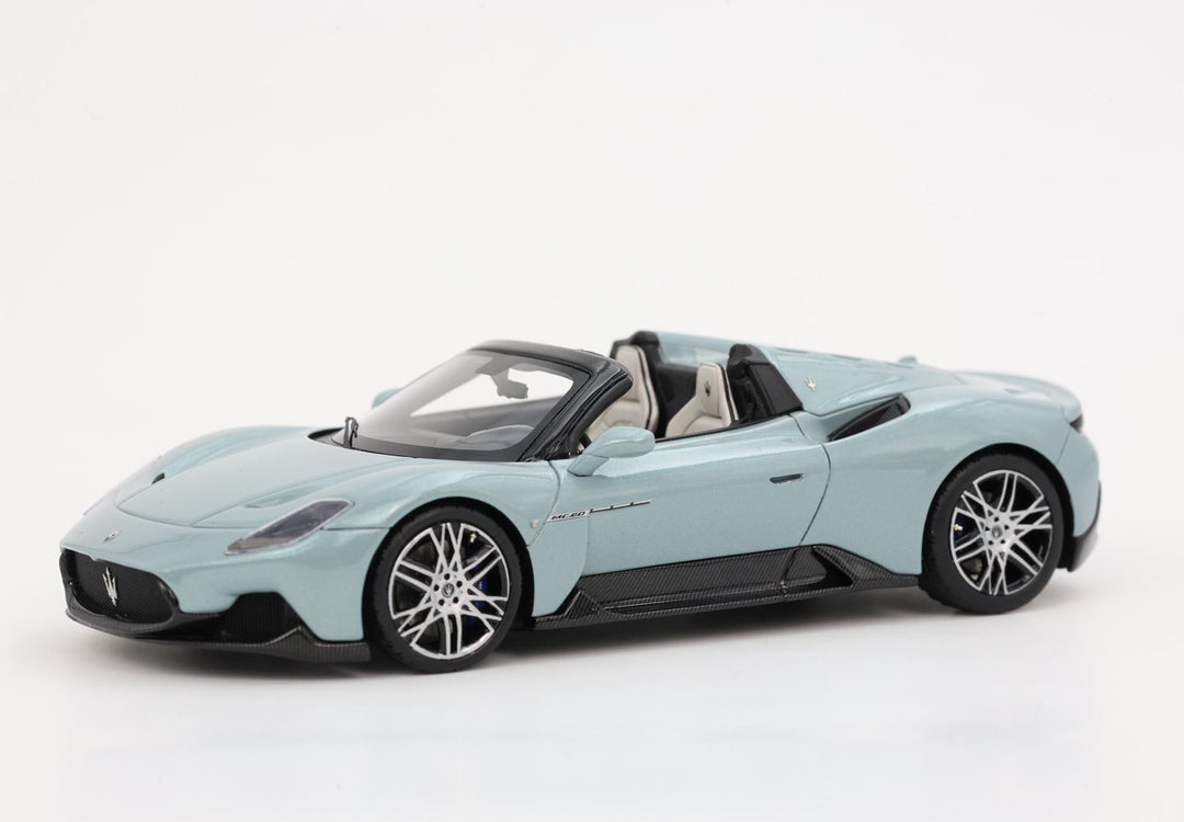 BBR Model 1:43 Maserati MC20 Cielo 2022 nuova versione Acqua Marina BBRC276A