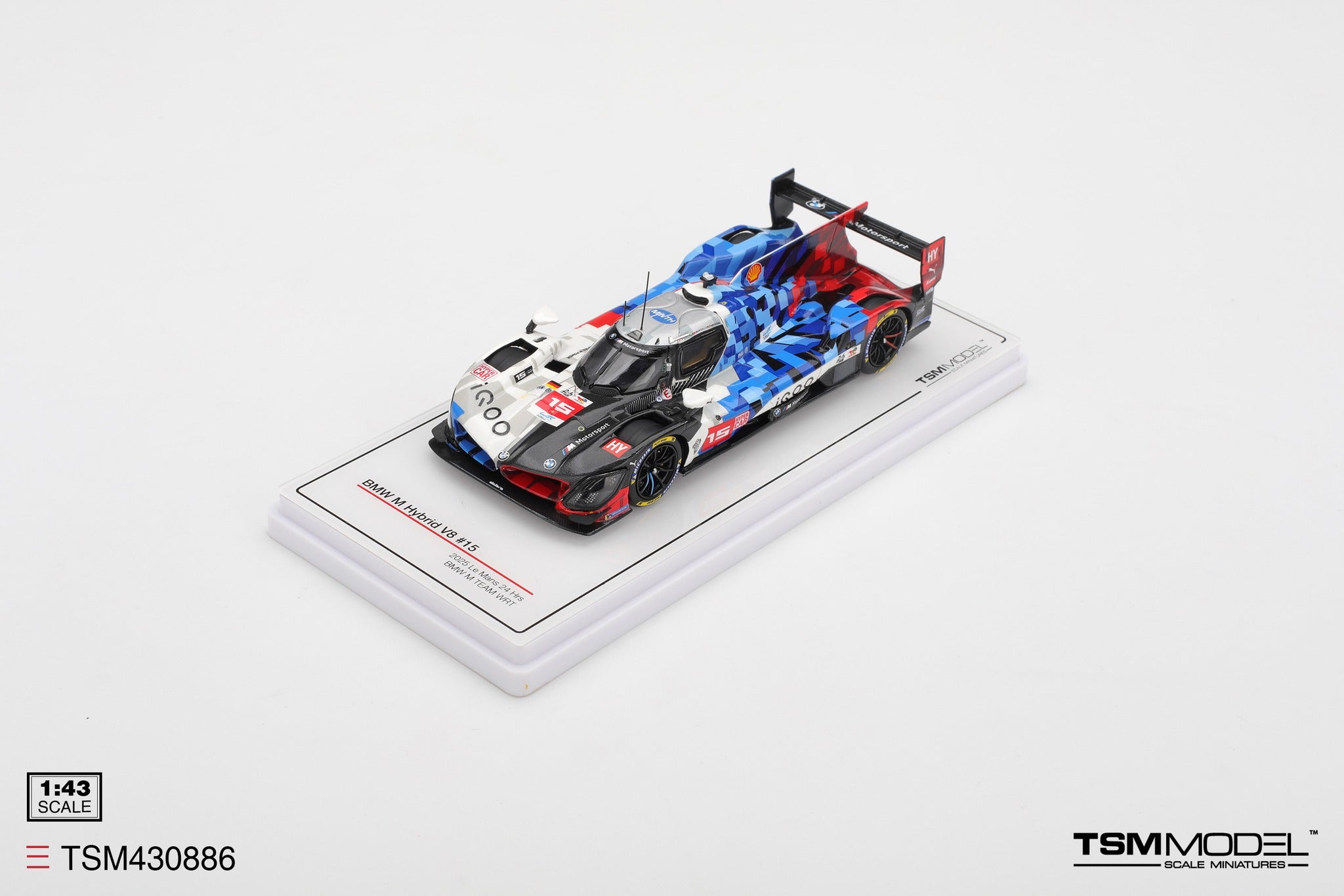 Preorder] TSM 1:43 BMW M Hybrid V8 #15 BMW M TEAM WRT 2025 Le Mans