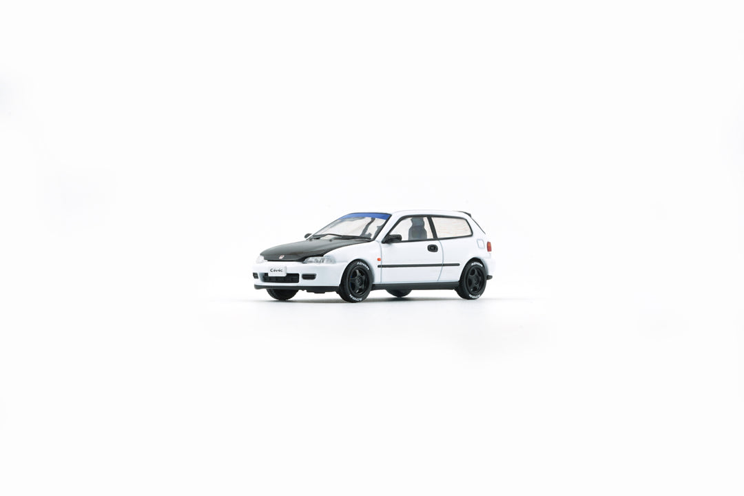 [Preorder] BMC 1:64 HONDA EG6 - White Carbon Bonnet (RHD) -PDE25 64B0484