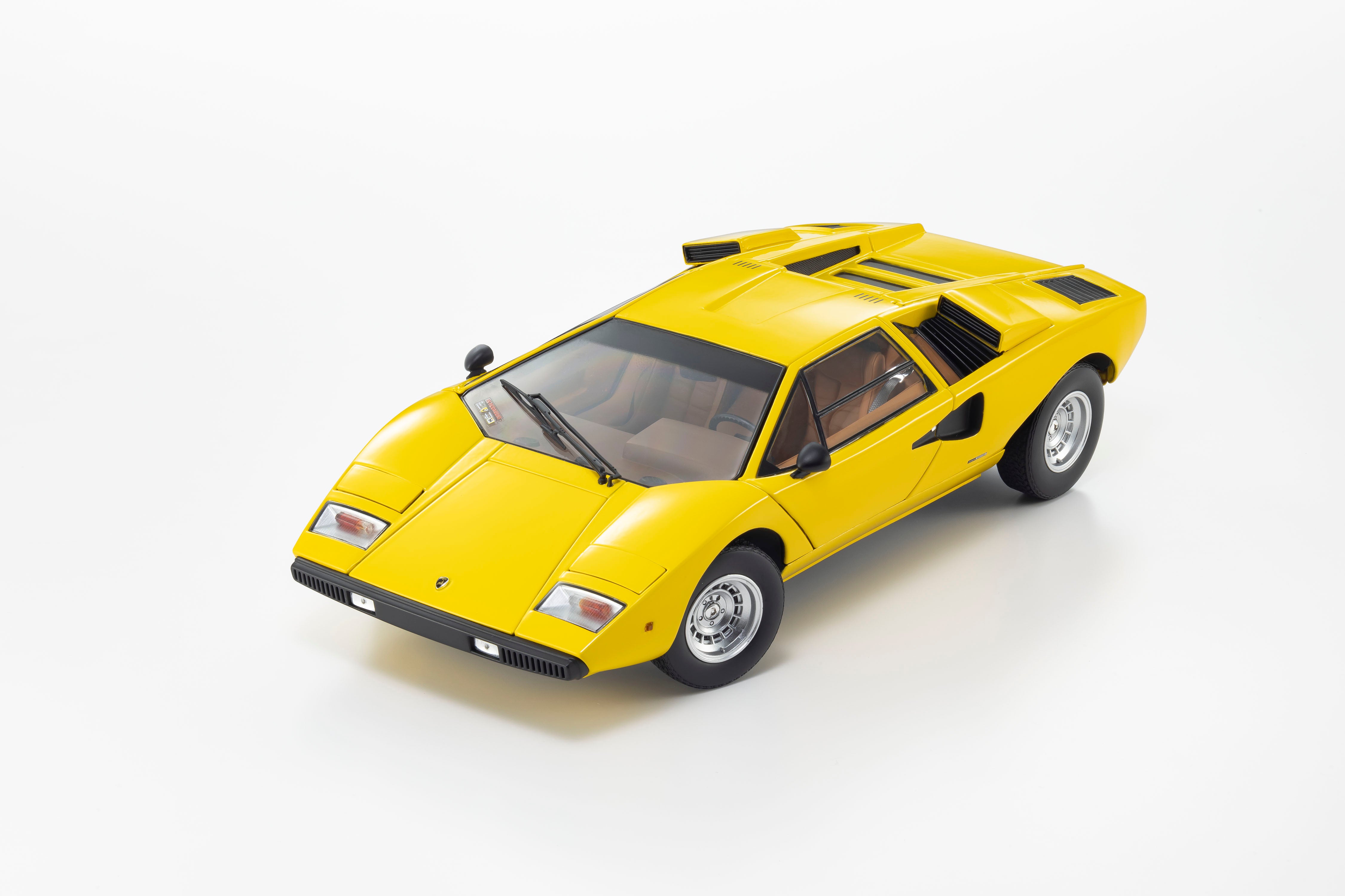 Preorder] Kyosho 1:18 Lamborghini Countach LP 400 - Yellow 08321YT