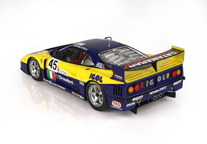 [Preorder] BBR 1:18 Ferrari F40 Le Mans 1996 TEAM ENNEA IGOL #45 P18139G