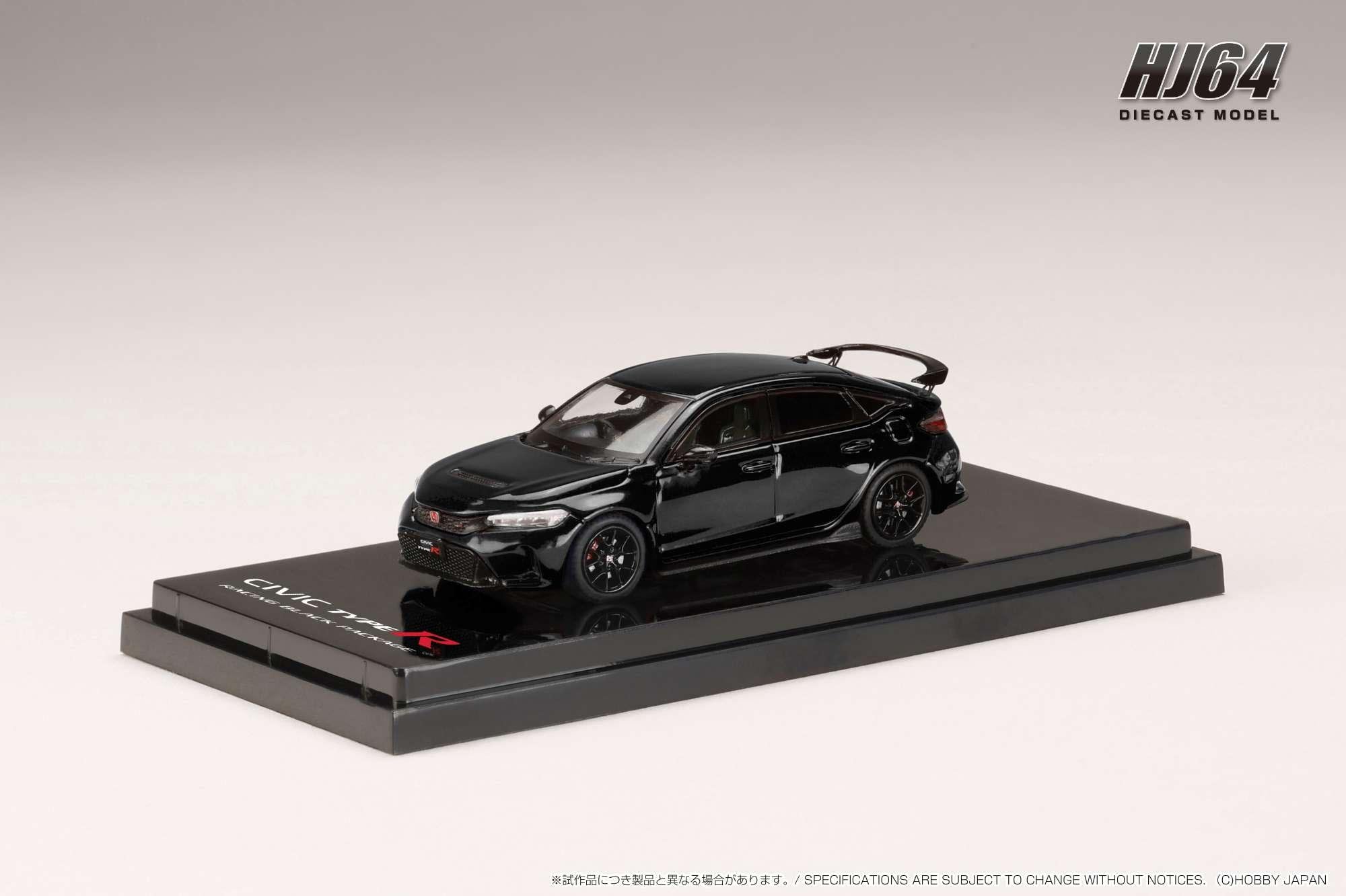 Hobby Japan 1:64 Honda CIVIC TYPE R (FL5) RACING BLACK Package