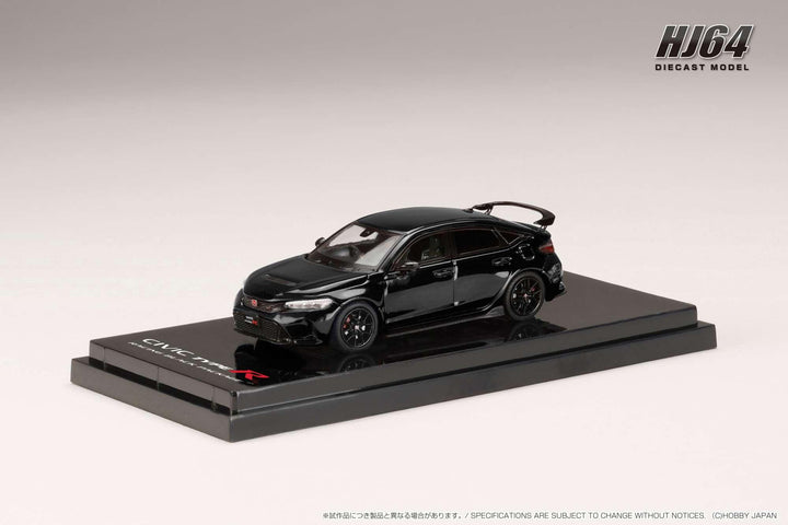 Hobby Japan 1:64 Honda CIVIC TYPE R (FL5) RACING BLACK Package 2025 (6 Colours) HJ644063R/HJ644063W/HJ644063BK/HJ644063L/HJ644063GM/HJ644063Y