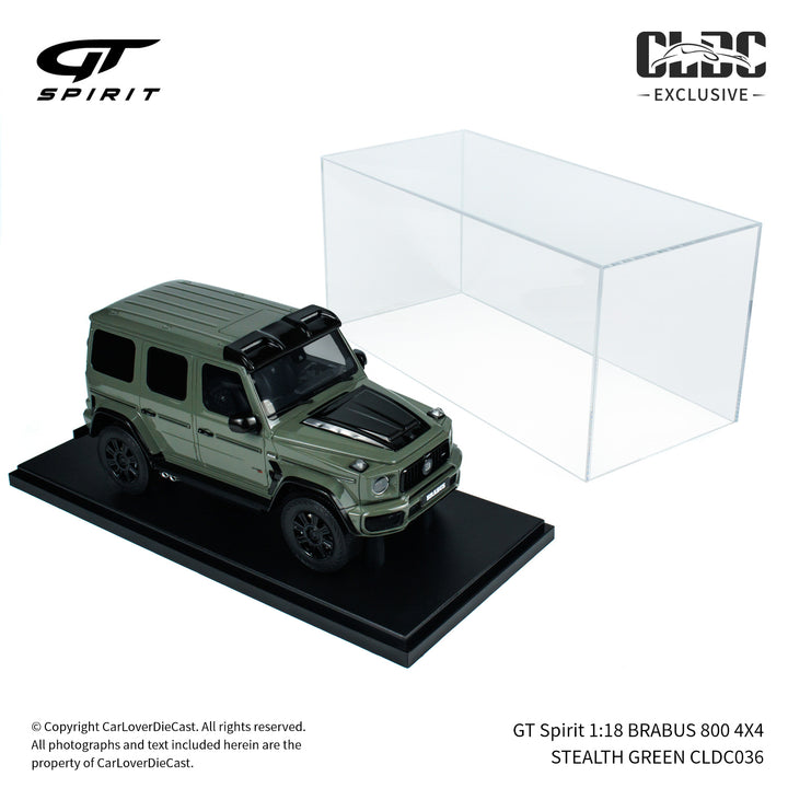 [Preorder] GT Spirit 1:18 BRABUS 800 4X4 STEALTH GREEN CLDC036