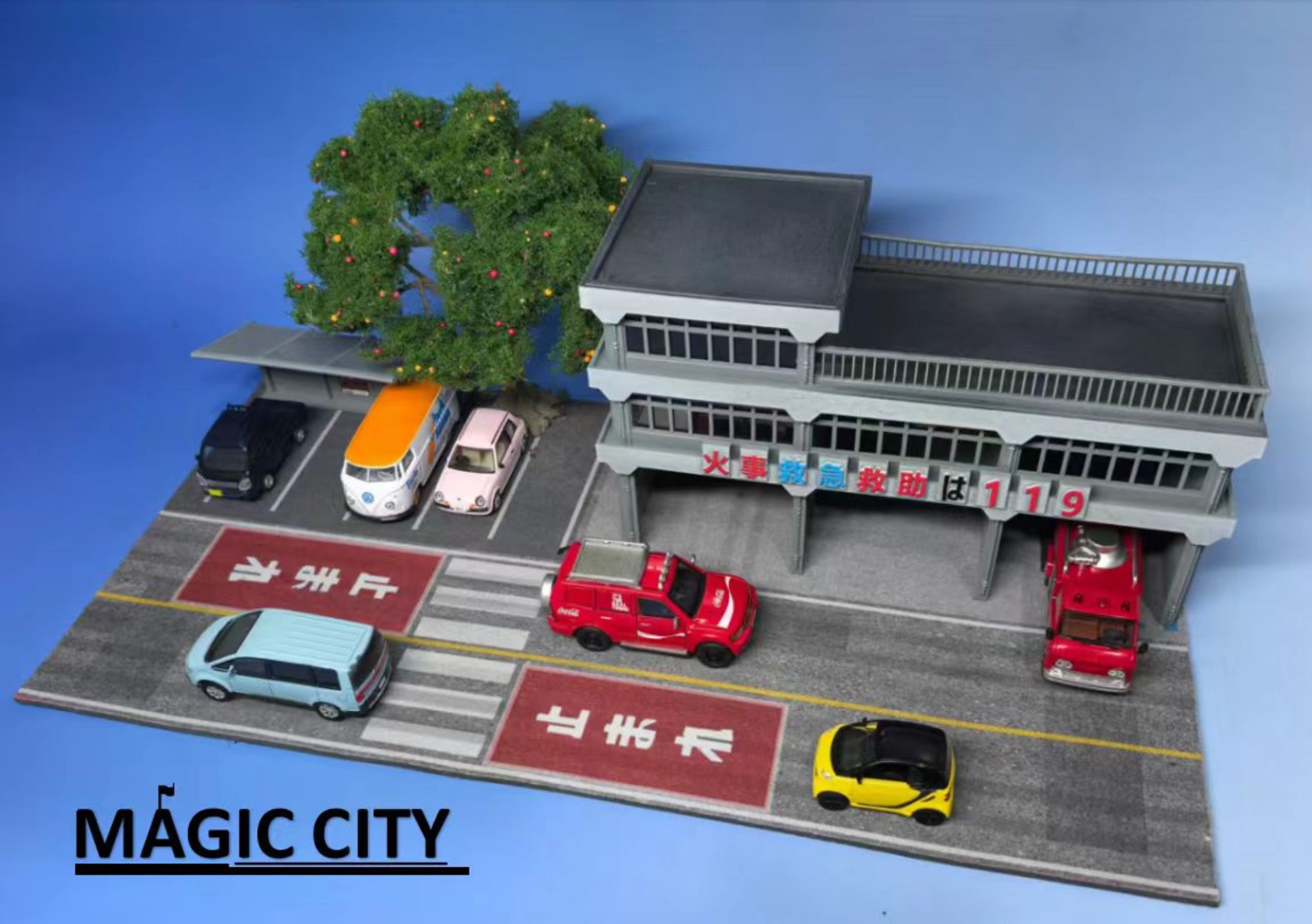 Preorder] Magic City 1:64 Japanese Fire and Rescue Team and