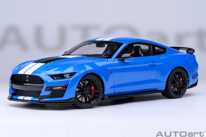 [Preorder] AUTOart 1:18 Ford Mustang Shelby GT500 (Grabber Blue) 73094