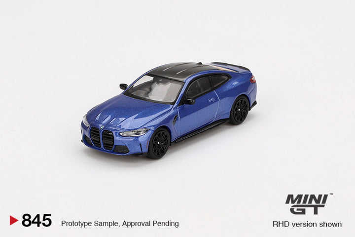 [Preorder] MINIGT 1:64 BMW M4 Competition (G82) Portimao Blue MGT00845