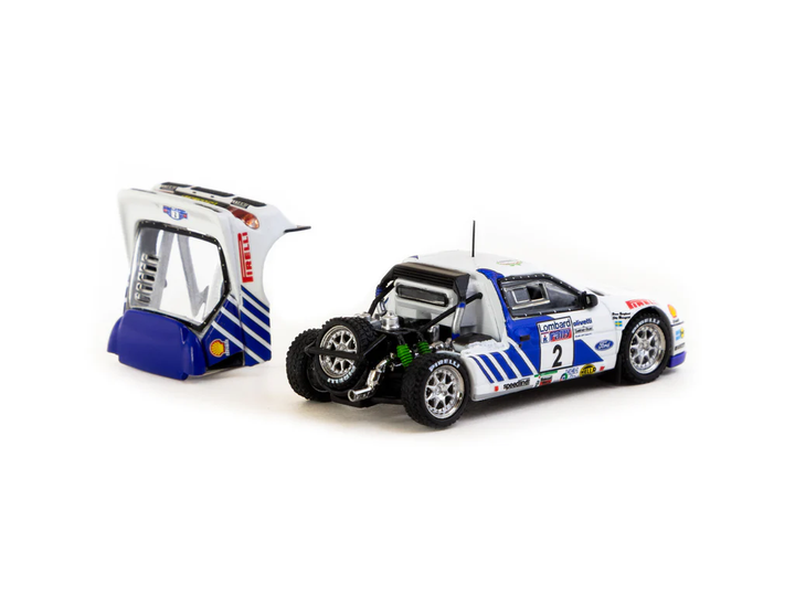 Tarmac Works 1:64 Ford RS200 Lombard RAC Rally 1986 T64P-001-86RAC02