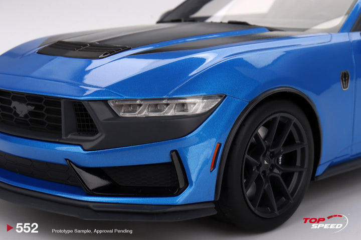 [Preorder] Topspeed 1:18 Ford Mustang Dark Horse 2024 Grabber Blue TS0552