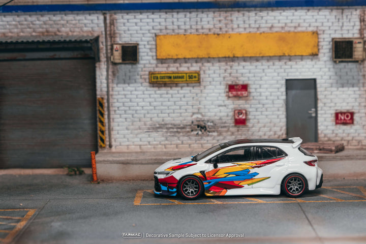 [Preorder] Tarmac Works 1:64 Toyota GR Corolla Widebody White T64G-063-WH