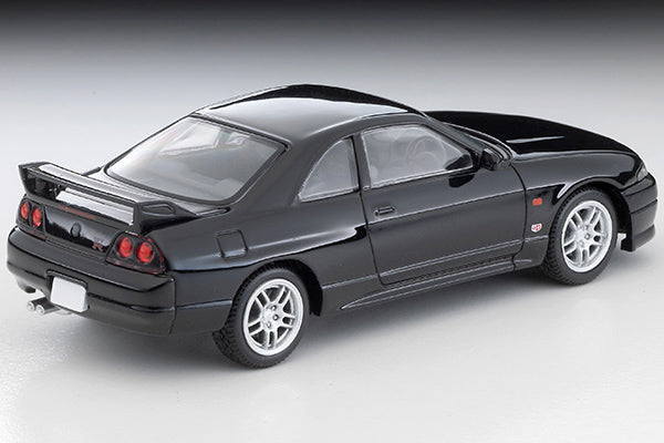 Tomytec TLVN 1:64 Nissan Skyline GT-R V-spec (black) 1995 LV-N308d