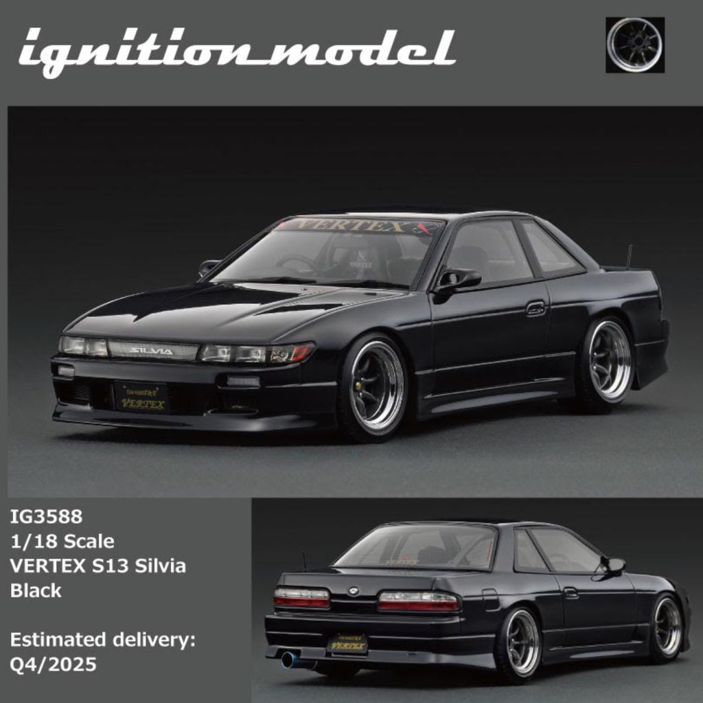 ミニカー IG3585 VERTEX S13 Silvia ignition model 1/18 VERTEX S13 Silvia White ティーケー・カンパニー IG3585