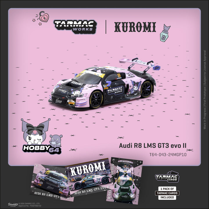 [Preorder] Tarmac Works 1:64 Audi R8 LMS GT3 evo II Macau GT Cup - FIA GT World Cup T64-043-24MGP10