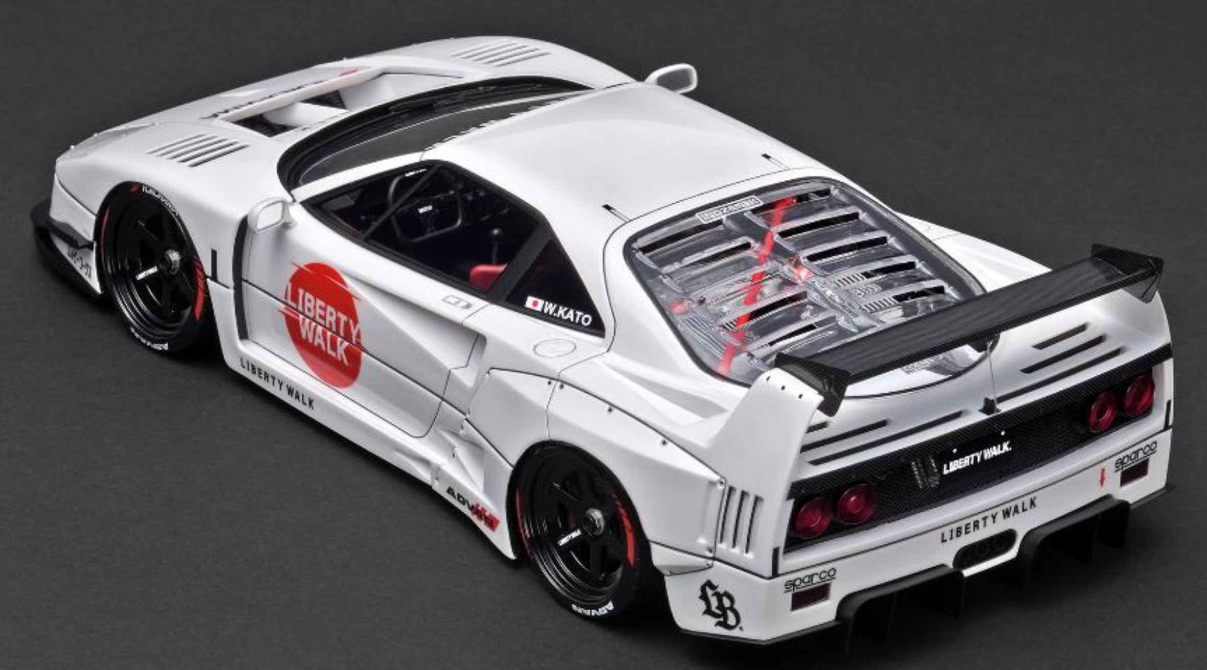 イグニッションモデル1/18 LB-WORKS 40 White IG3752 Ignition Model 1:18 LB-Works Ferrari F40 White IG3752 – Horizon