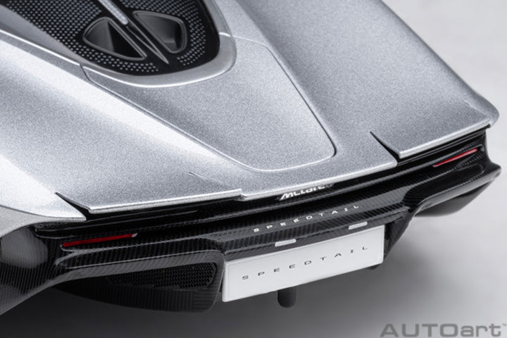 AUTOart 1:18 McLaren Speedtail - Supernova Silver 76090