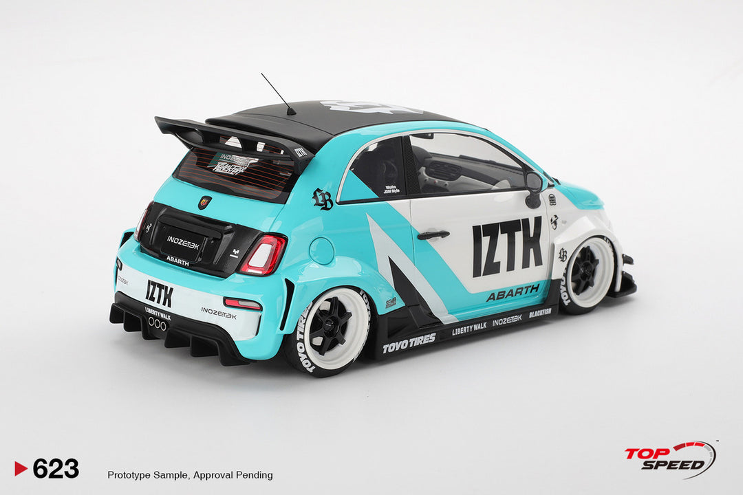 [Preorder] Topspeed 1:18 Abarth 595 LB-WORKS x Abas Works IZTK TS0623