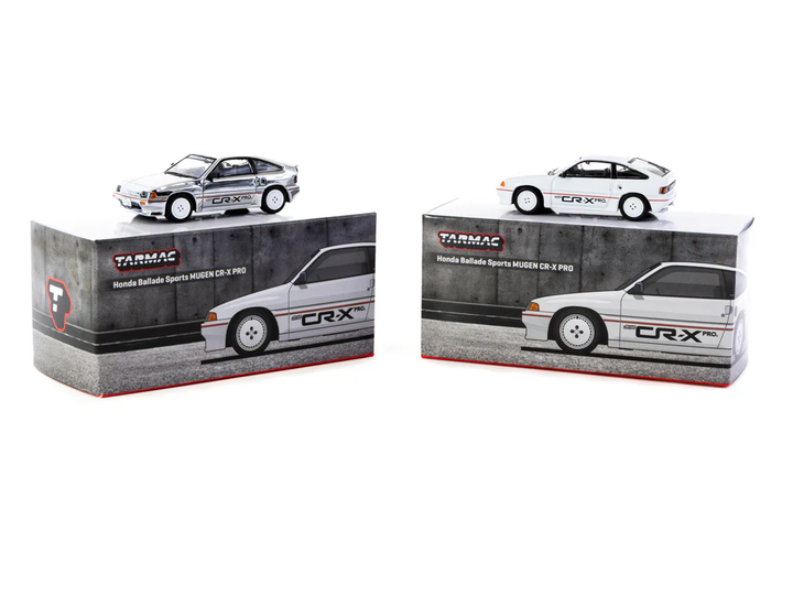 Tarmac Works 1:64 HONDA Ballade Sports MUGEN CR-X PRO White T64G-TL058-WH