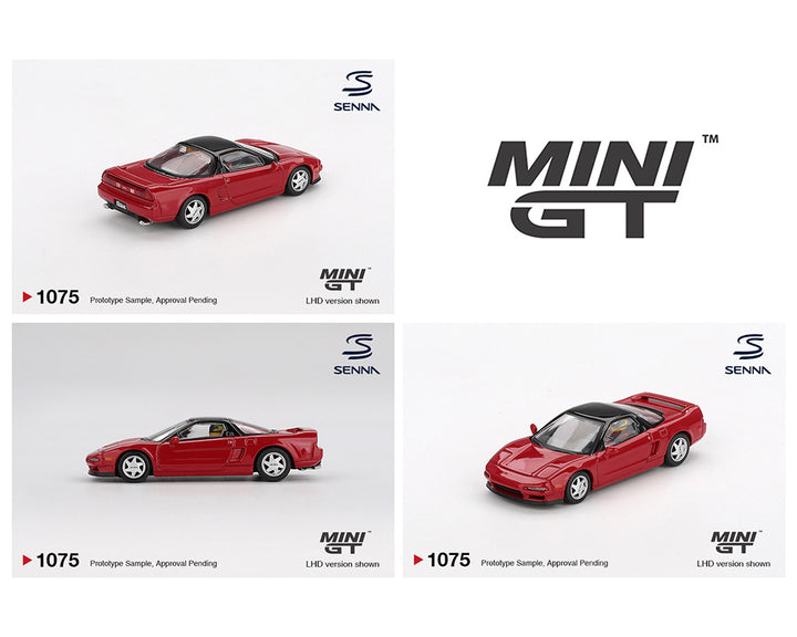 [Preorder] MINIGT 1:64 Honda NS-X Prototype Midship Sports 1989 Ayrton Senna w/ Figure MGT01075-BL