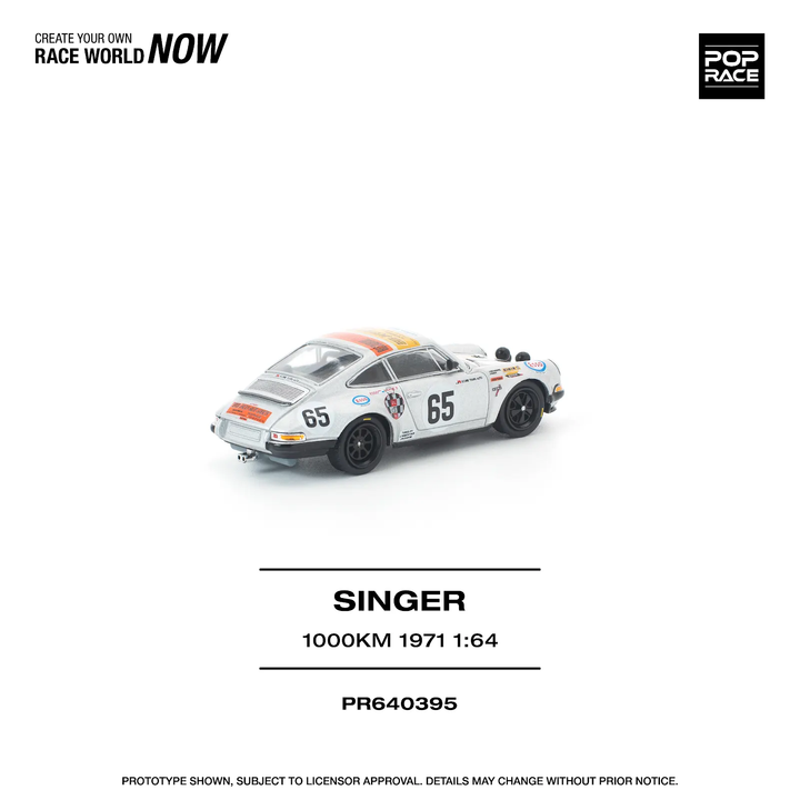 [Preorder] POPRACE 1:64 Porsche SINGER SPA 1000KM 1971 PR640395