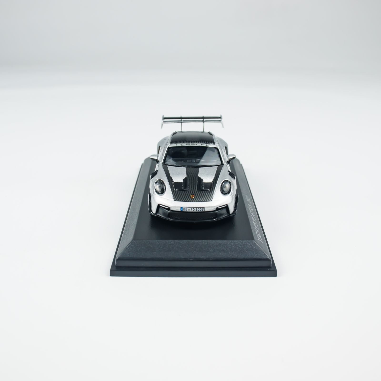 MINICHAMPS 1:64 PORSCHE 911 (992) GT3 RS Silver - 2022 CLDC