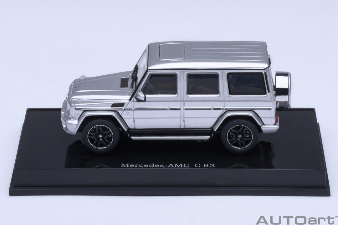 [Preorder] AutoArt 1:64 Mercedes-AMG G63 2017 (Iridium Silver) 20114