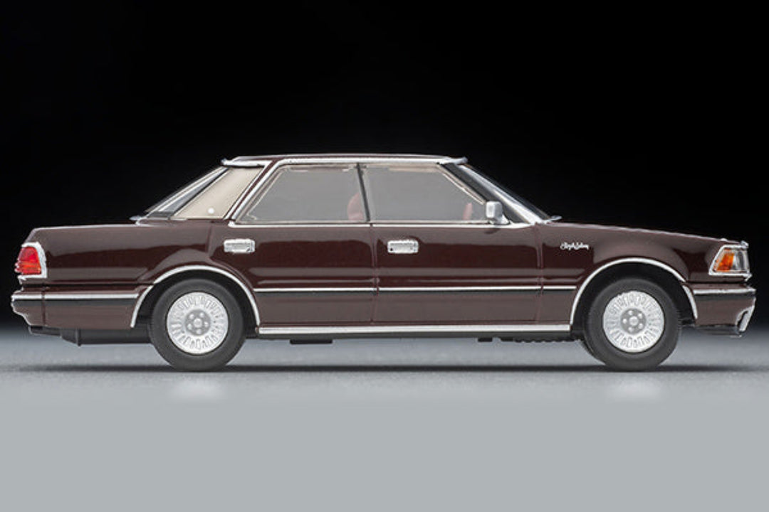 Tomytec TLVN 1:64 Toyota Crown Hardtop Supercharged Royal Saloon (Wine) 1985