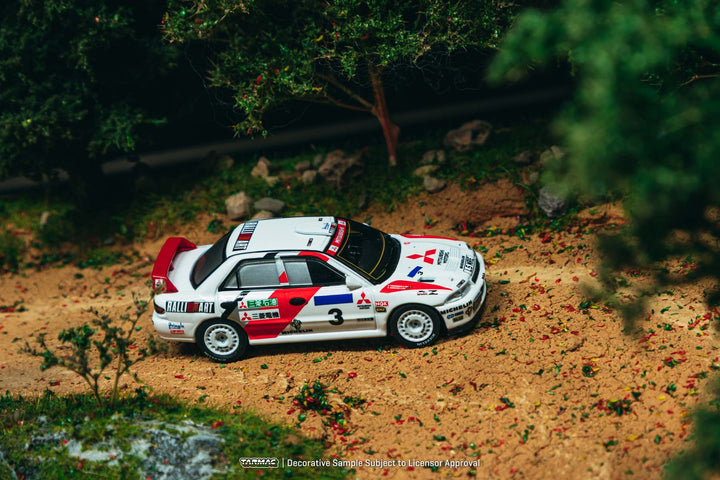[Preorder] Tarmac Works 1:64 Mitsubishi Lancer Evolution II Hong Kong Beijing Rally T64G-049-94HKBR03
