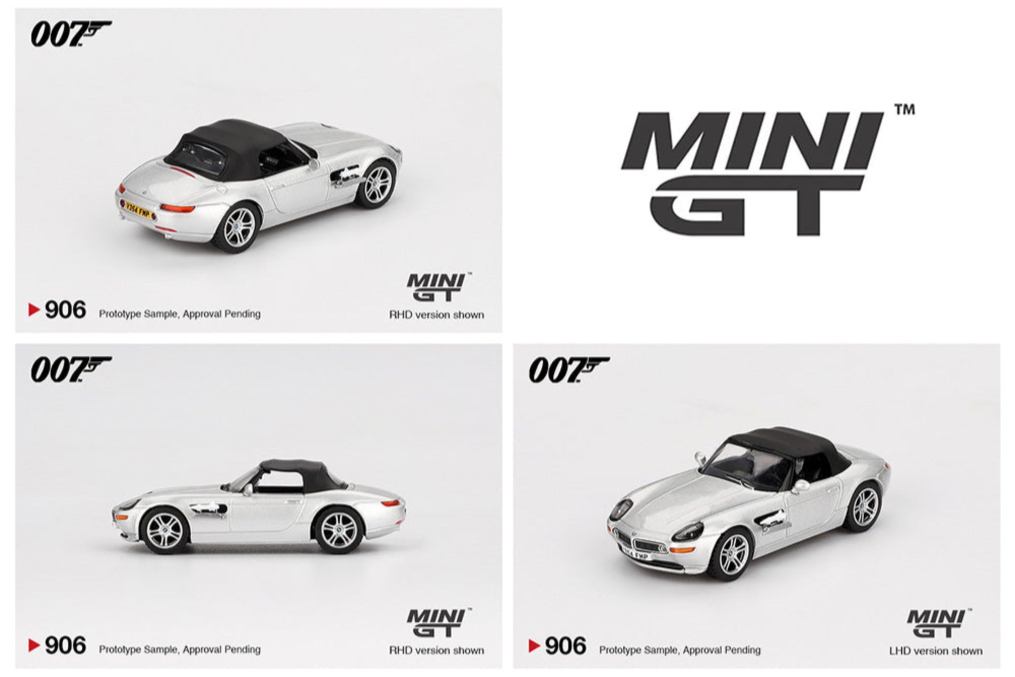 Preorder] Mini GT 1:64 BMW Z8 “The World Is Not Enough” (2