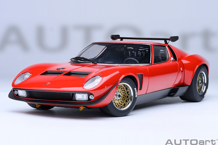 AUTOart 1:18 Lamborghini Miura SVR - JOTA - Red 79171