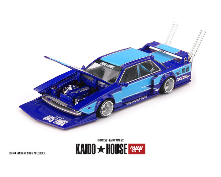 [Preorder] Kaido House x Mini GT 1:64 KAIDO STAR V2 KHMG252