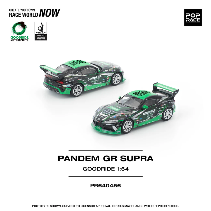[Preorder] POPRACE 1:64 GOODRIDE PANDEM GR SUPRA PR640456
