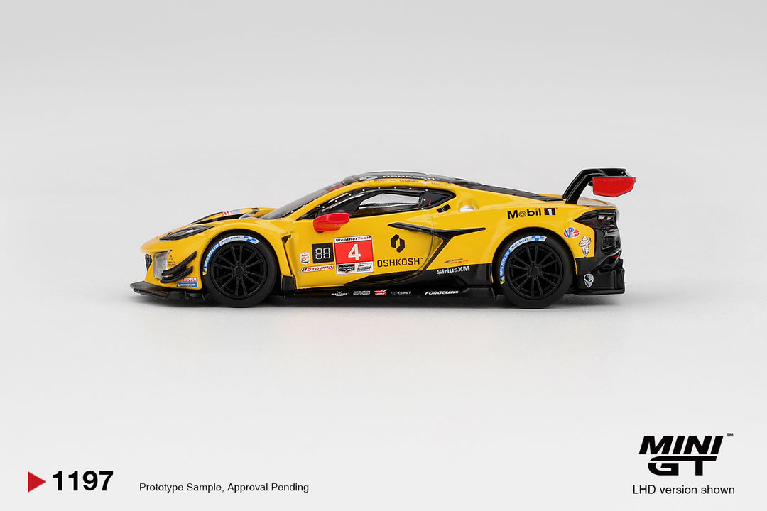 [Preorder] MINIGT 1:64 Chevrolet Corvette Z06 GT3.R #4 Corvette Racing by Pratt Miller Motorsports 2025 IMSA Daytona 24 Hrs MGT01197-BL