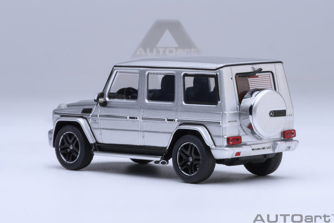 [Preorder] AutoArt 1:64 Mercedes-AMG G63 2017 (Iridium Silver) 20114