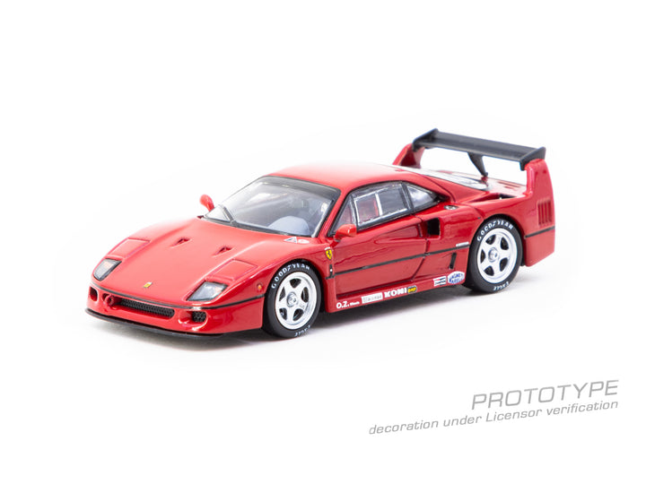 [Preorder] Tarmac Works 1:64 Ferrari F40 Red T64R-076-RE2