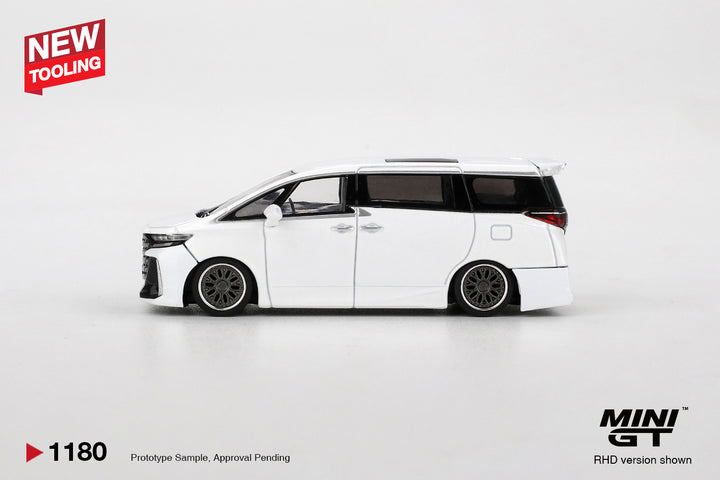 [Preorder] Mini GT 1:64 Toyota Vallfire 40 KUHL White MGT01180-BL