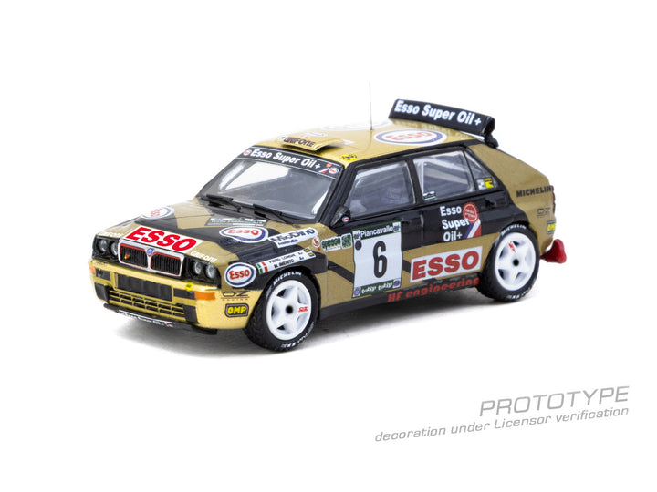 [Preorder] Tarmac Works 1:64 Lancia Delta HF Integrale ECR Piancavallo Rally 1993 Winner Piero Longhi / Maurizio Imerito T64-049-93PIR06