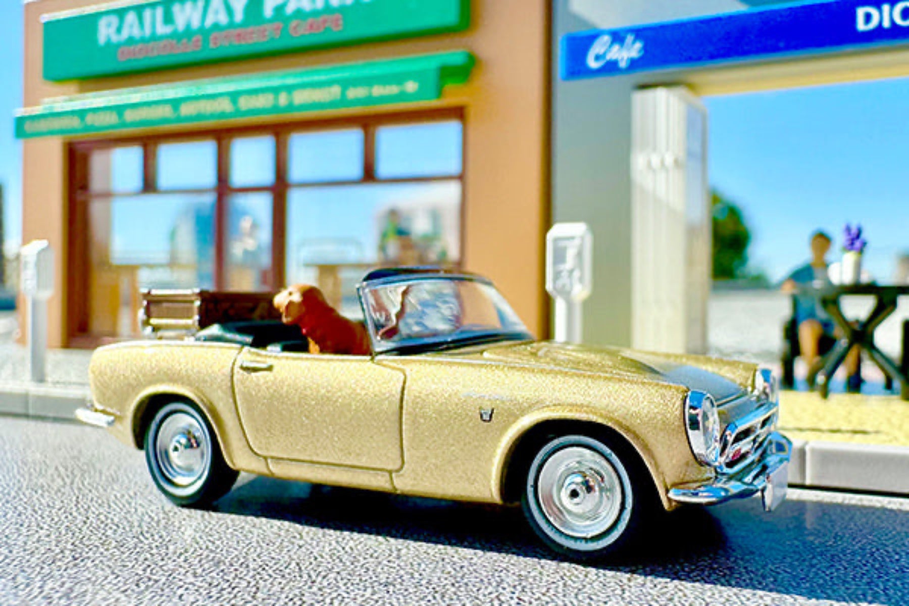 Tomytec TLVN 1:64 Diocolle CarSnap 27a Cafe Terrace 2 (Honda S800