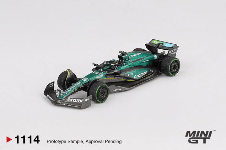 [Preorder] MINIGT 1:64 Aston Martin AMR24 #18 Lance Stroll 2024 MGT01114-BL
