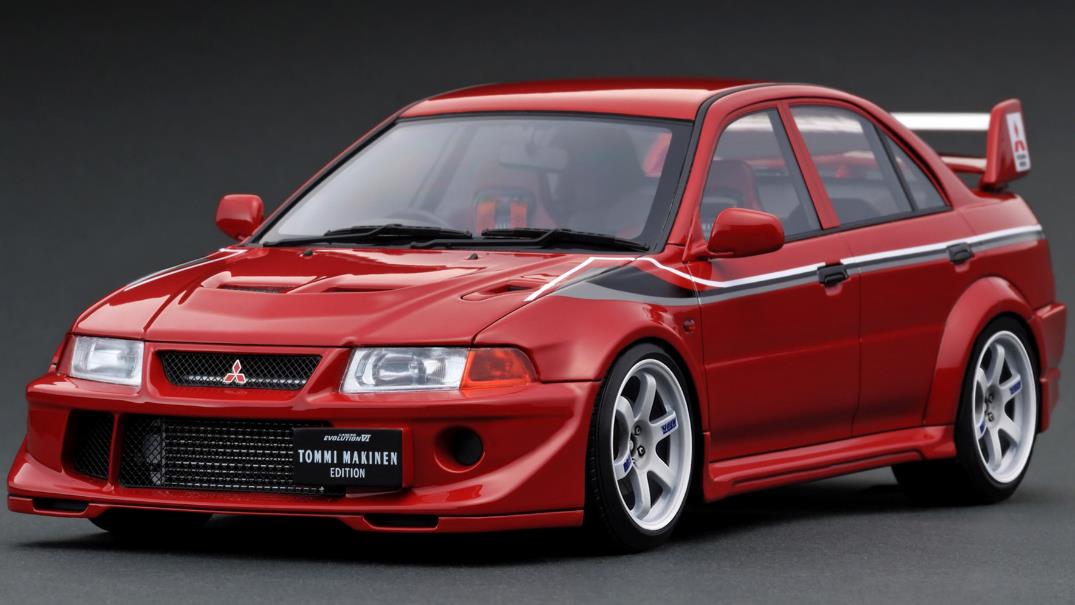 [Preorder] Ignition Model 1:18 Mitsubishi Lancer Evolution VI GSR T.M.E (CP9A) Red IG3664