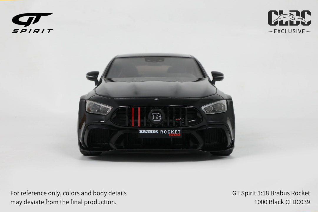 [Preorder] GT Spirit 1:18 BRABUS ROCKET 1000 BLACK CLDC039
