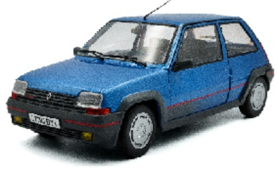[Preorder] Solido 1:18 RENAULT 5 GT TURBO MK1 BLEU ALPINE 1985 S1810004