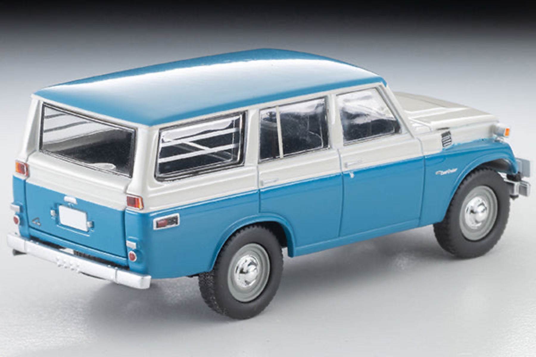 Tomytec TLVN 1:64 Toyota Land Cruiser FJ56V (White/Blue) LV-104d
