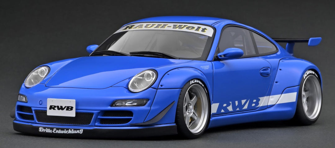 [Preorder] Ignition Model 1:18 Porsche RWB 997 Blue IG3256